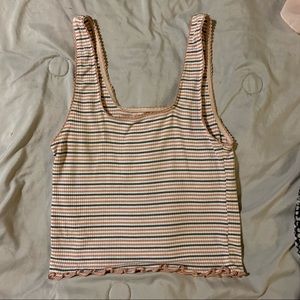 American Eagle Striped Tank top